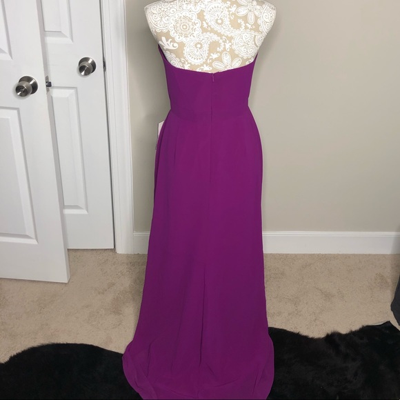Plum Bridesmaid dress - Picture 2 of 8